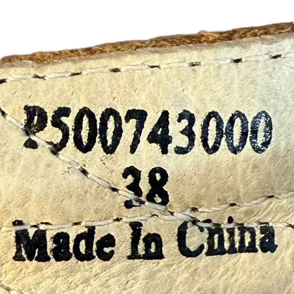 Fly London Gold Wedge Sandals with Lace-Up Design Women’s Size 7.5/8 EU 38 - Picture 8 of 8